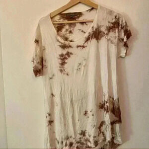 American Eagle tie dye T-shirt with open back
